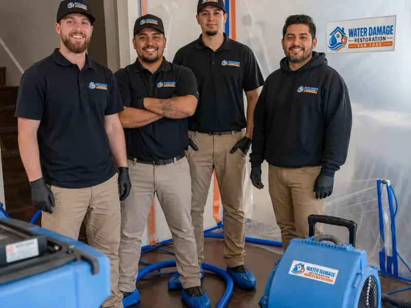 Water Damage Restoration San Jose team